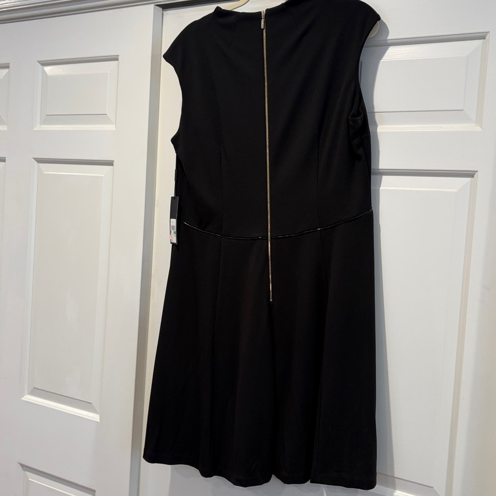 Karl Lagerfeld Paris Black Sleeveless Dress NWT black 16 - Picture 4 of 8